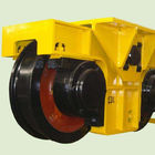 Customized Crane Trolley Wheels , Double Flange Steel Cast Crane Rail Wheels