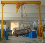 4 Wheels Mini Type Mobile Gantry Crane With Chain Or Wire Rope Hoist