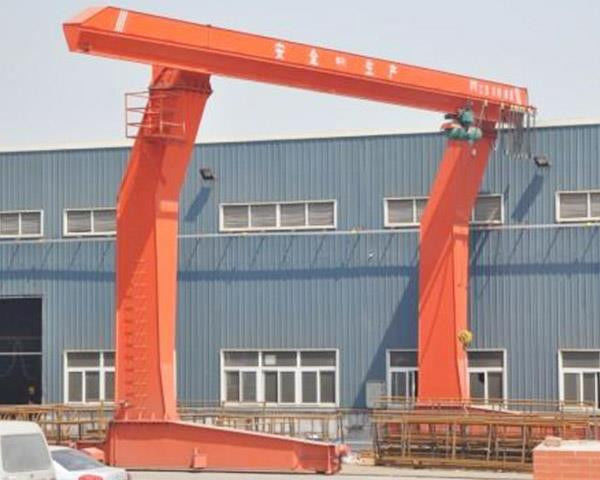 Medium Sized Factory Span 7m Single Girder Gantry Crane Working Level A3